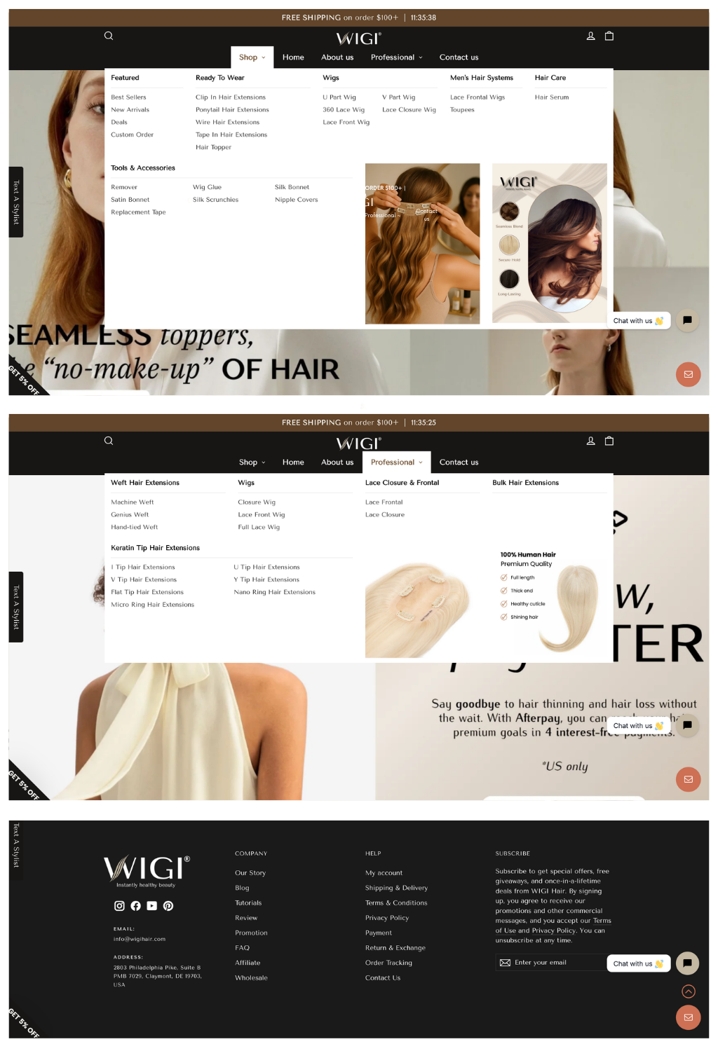 Navigation Optimization